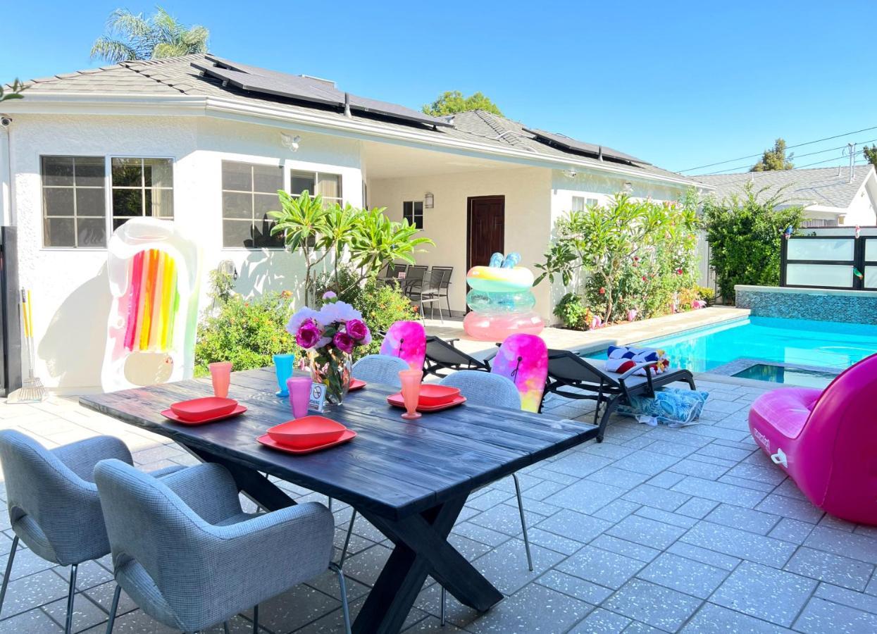 Noho Luxury Oasis I Saltwater Pool-Spa I Sleeps Up To 8 I 15 Mins From Hollywood Los Angeles Bagian luar foto